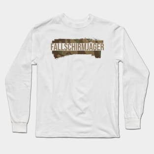 Fallschirmjäger Camouflage Long Sleeve T-Shirt